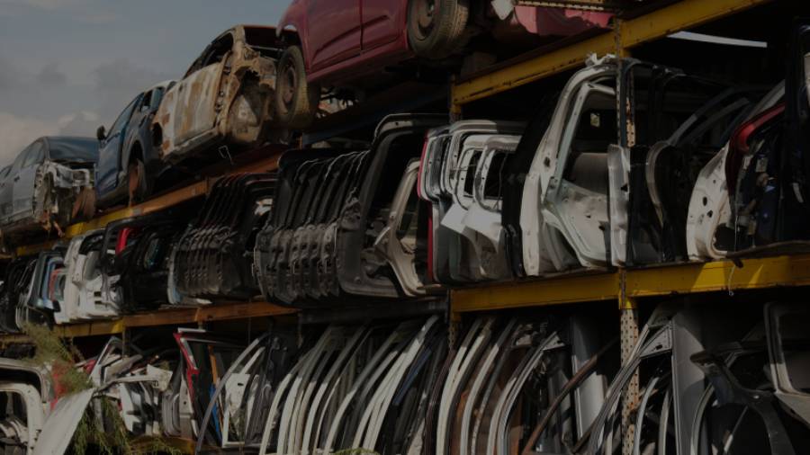 Vehicle scrapping certificate and registration documents